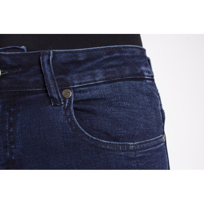 Pantalones vaqueros de moto para mujer Ozone Agness II azules