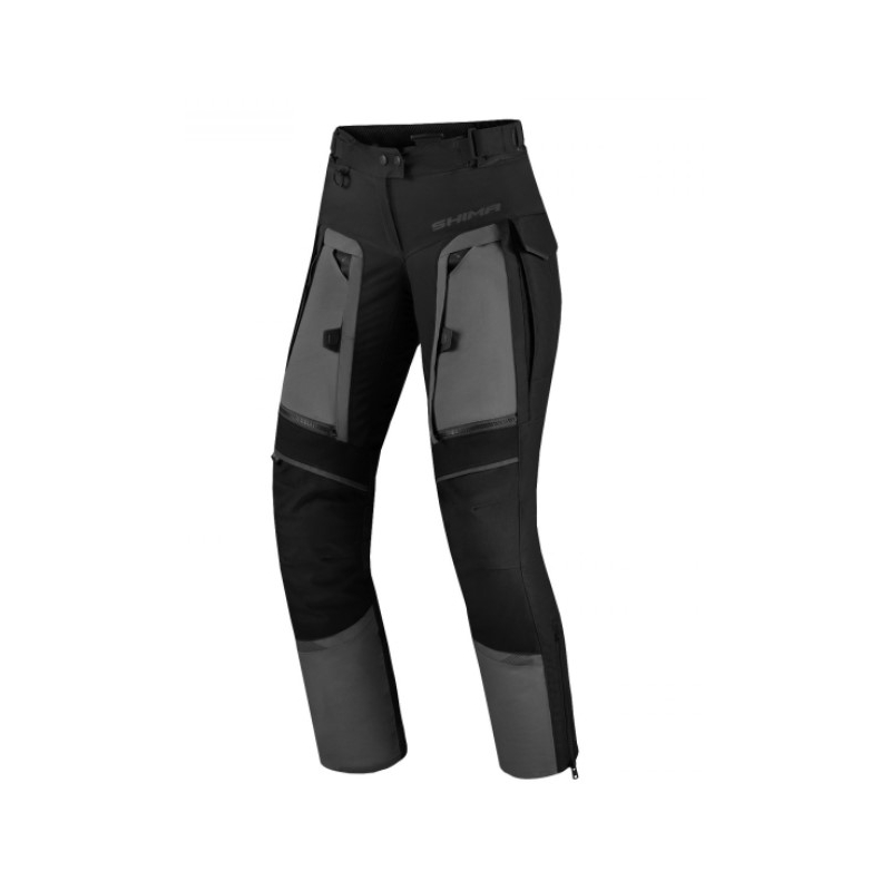 Pantalón de moto Shima Hero 2.0 Negro y Gris para mujer