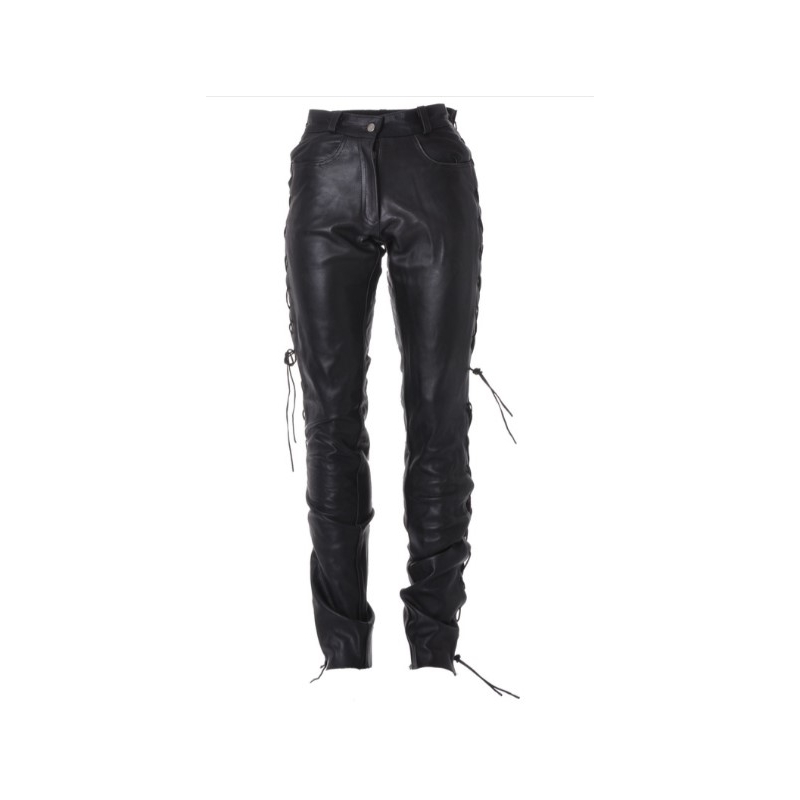 Pantalones de moto Roleff RO3 de mujer con cordones