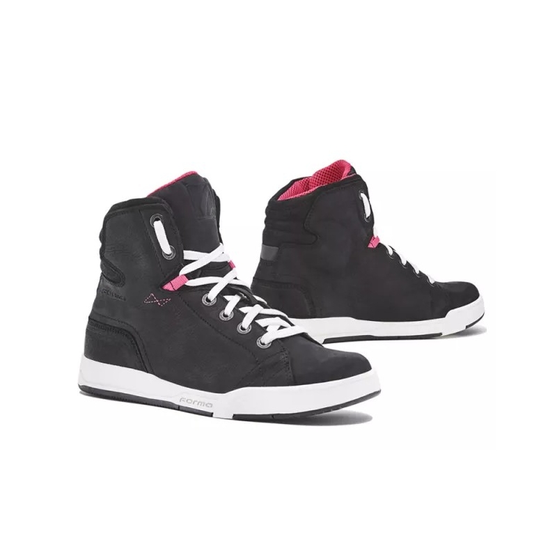 Botas de moto Forma Swift Dry WP para mujer en blanco y negro
