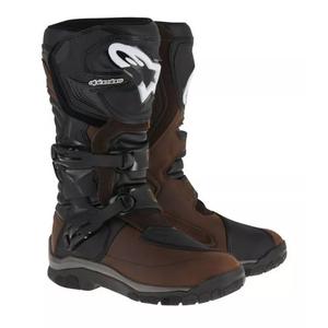 Botas de moto Alpinestars Corozal Adventure Oiled Drystar Marrón y Negro