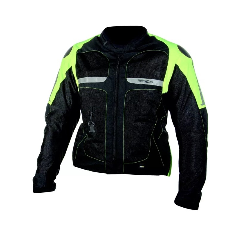 Chaqueta airbag HELITE Vented negro-amarillo fluo