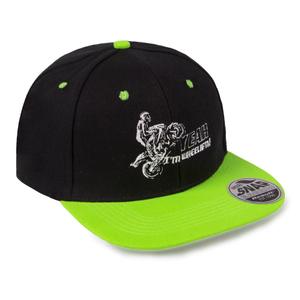 Gorro con ruedas negro-verde liquidación