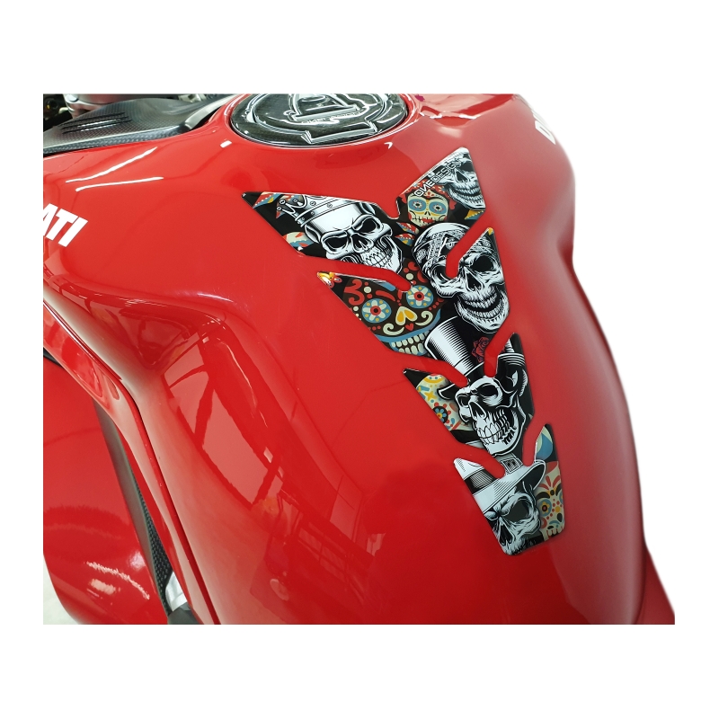 Pegatina Depósito de Combustible - Max Skulls2