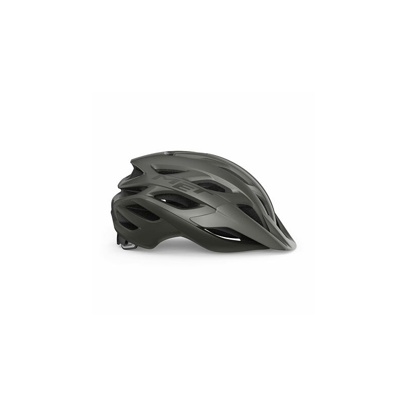 Casco de ciclismo MET Veleno titanium metallic liquidación