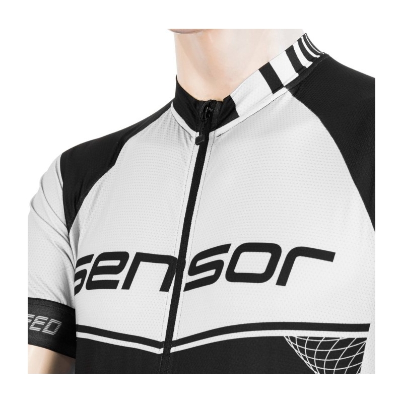 Dres Sensor Team Up černo-bílý - krátký rukáv výprodej