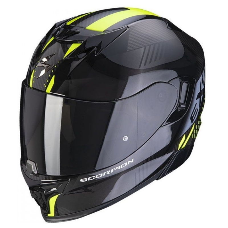 Integrální přilba Scorpion EXO-520 AIR Laten černo-fluo žlutá
