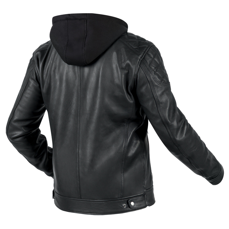 Chaqueta de moto negra Ozone Striker liquidación