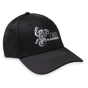 YEAH I'm Wheelie'n! gorra negra liquidación
