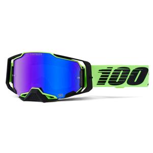 Gafas motocross 100% ARMEGA Uruma Hiper azul plexi