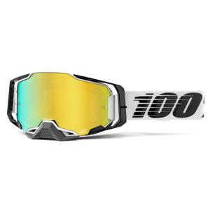 Gafas de motocross 100% ARMEGA Atmos plexi dorado espejado