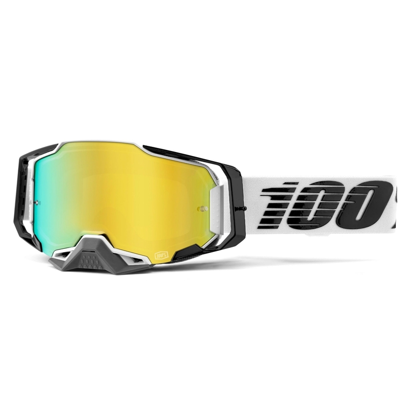 Gafas de motocross 100% ARMEGA Atmos plexi dorado espejado