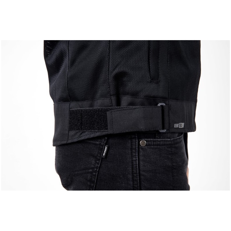 Chaqueta de moto Dart negra de Ozone