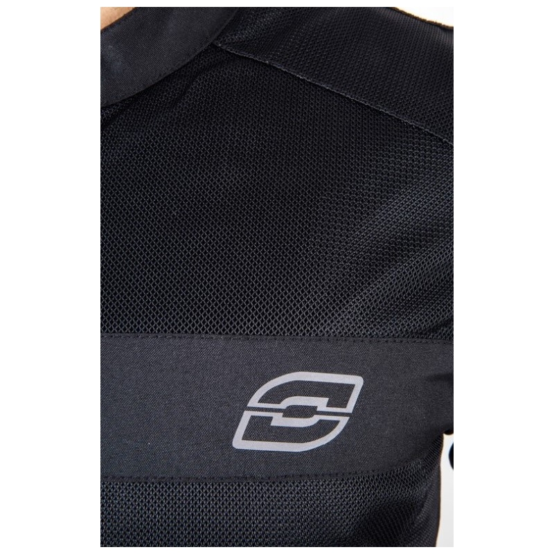 Chaqueta de moto Dart negra de Ozone