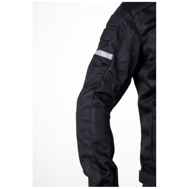 Chaqueta de moto Dart negra de Ozone