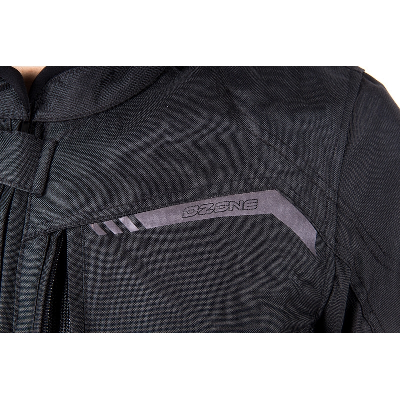 Chaqueta de moto Ozone Delta IV negra