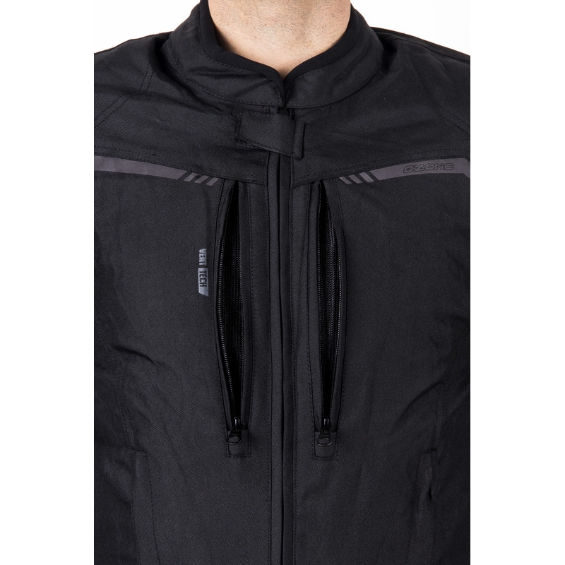 Chaqueta de moto Ozone Delta IV negra