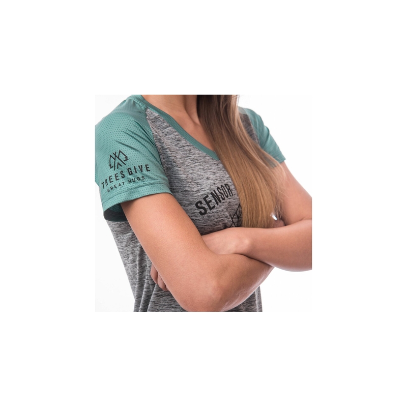 SENSOR CYKLO CHARGER maillot libre mujer gris/menta liquidación
