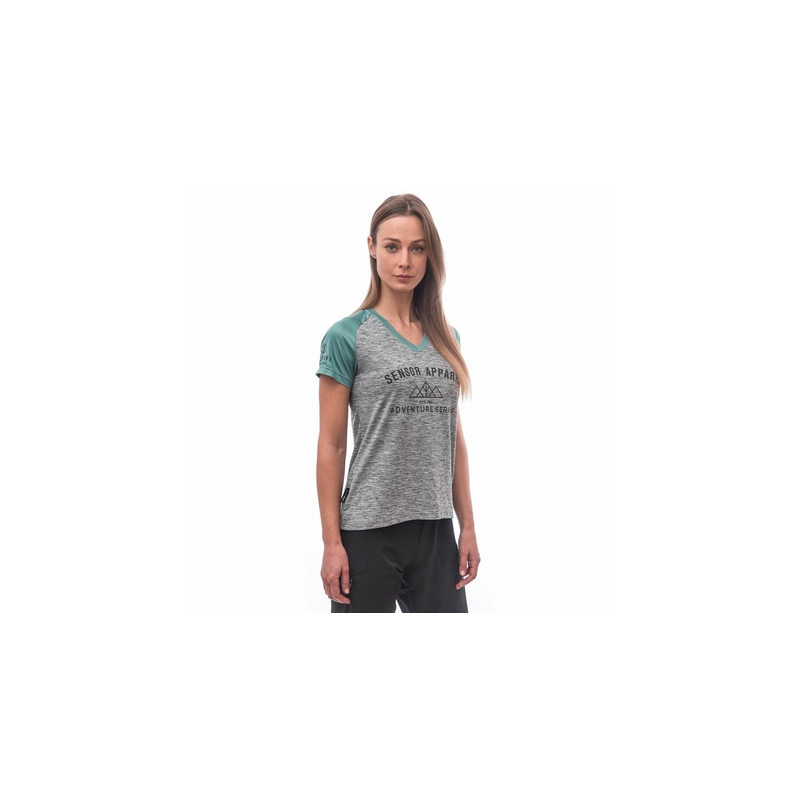 SENSOR CYKLO CHARGER maillot libre mujer gris/menta liquidación