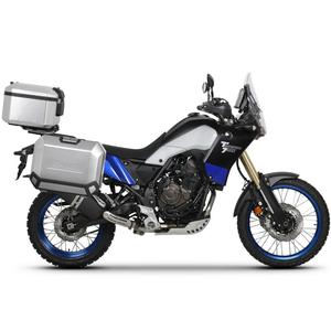 Kompletní sada hliníkových kufrů SHAD TERRA, 37L topcase   36L/47L boční kufry, včetně montážní sady a plotny SHAD YAMAHA Tenere 700 XTZ690