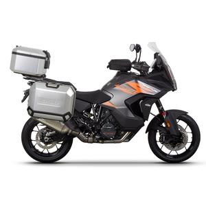 Kompletní sada hliníkových kufrů SHAD TERRA, 48L topcase   36L/47L boční kufry, včetně montážní sady a plotny SHAD KTM Super Adventure 1290 (R, S)