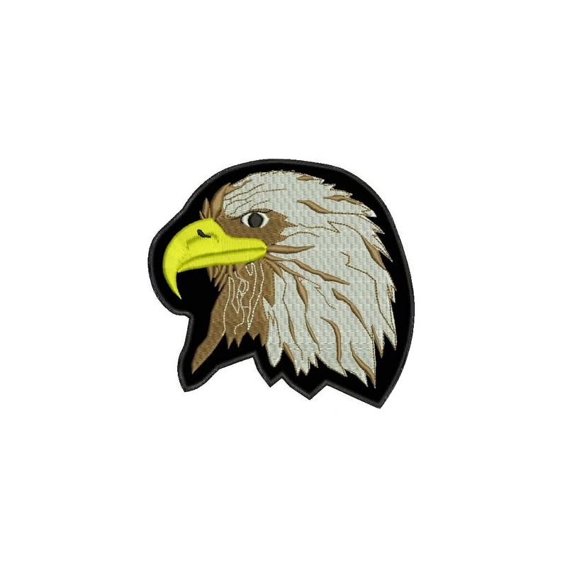 Parche con cabeza de águila