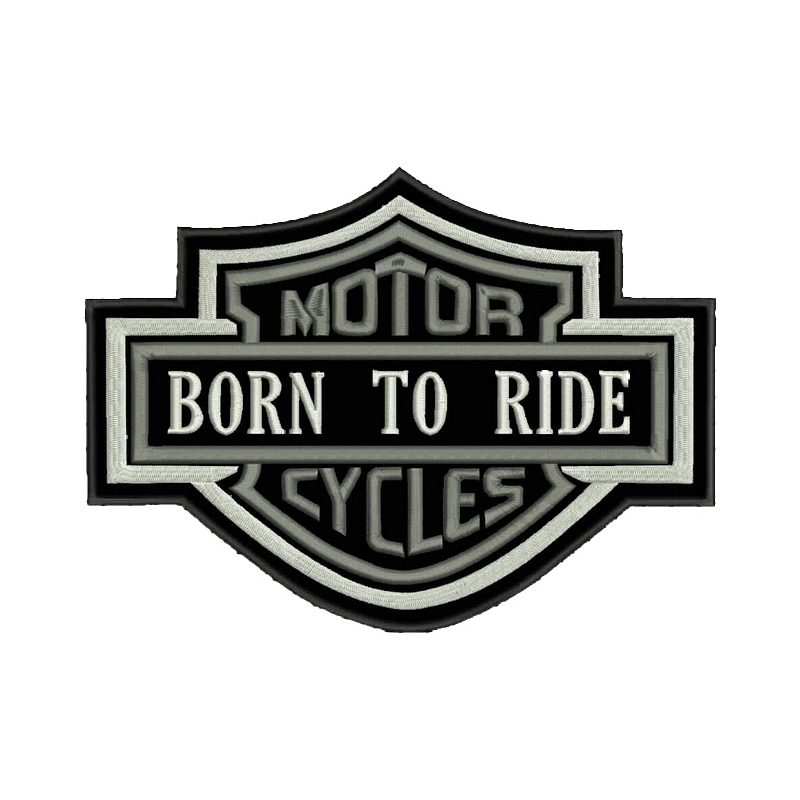 Patch Motor Cycles gris