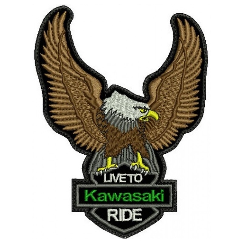 Parche de Eagle Live a Kawasaki