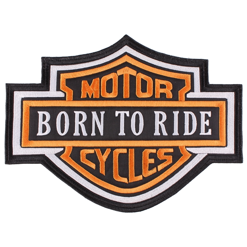 Patch Motor Cycles naranja