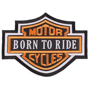 Patch Motor Cycles naranja - grande