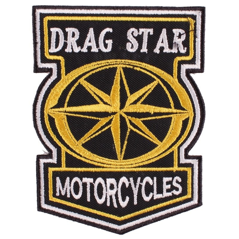 Parche Drag Star Motorcycles flecha