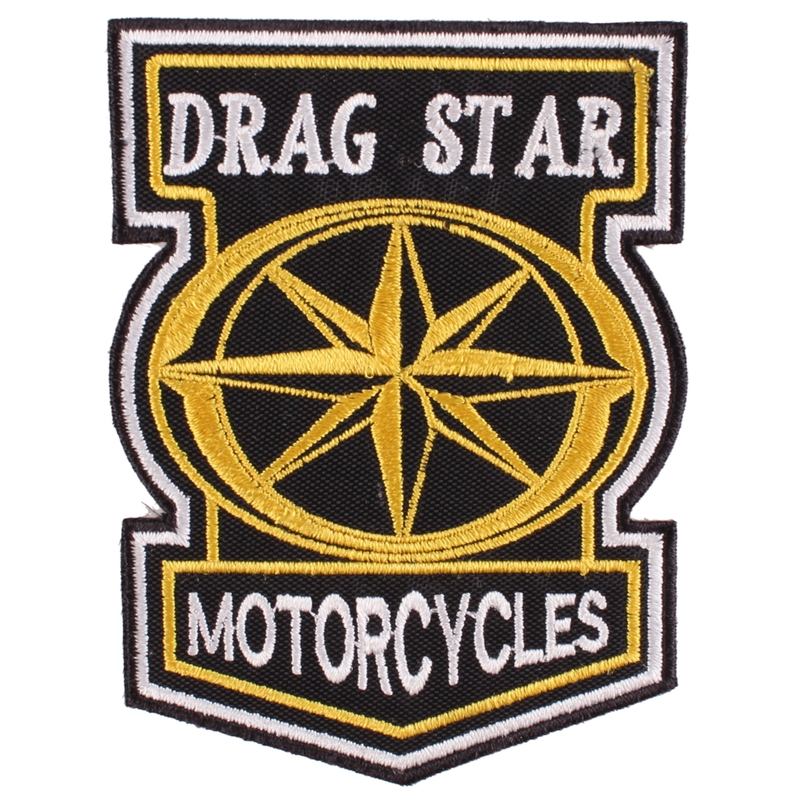 Parche Drag Star Motorcycles flecha