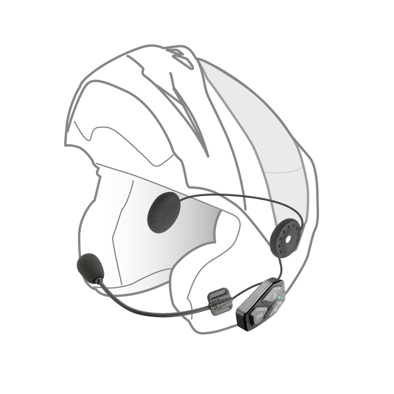 Auricular Bluetooth Interphone U-COM3 Single Pack