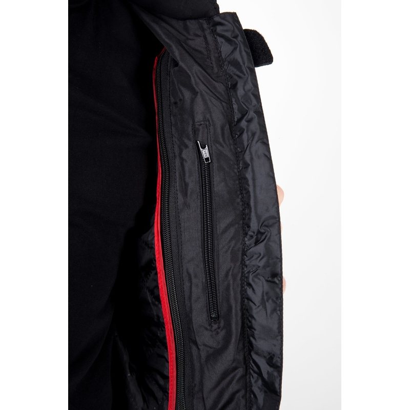 Chaqueta de moto Ozone Pulse negra y gris