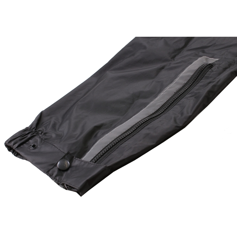 RSA traje de lluvia negro-amarillo fluorescente