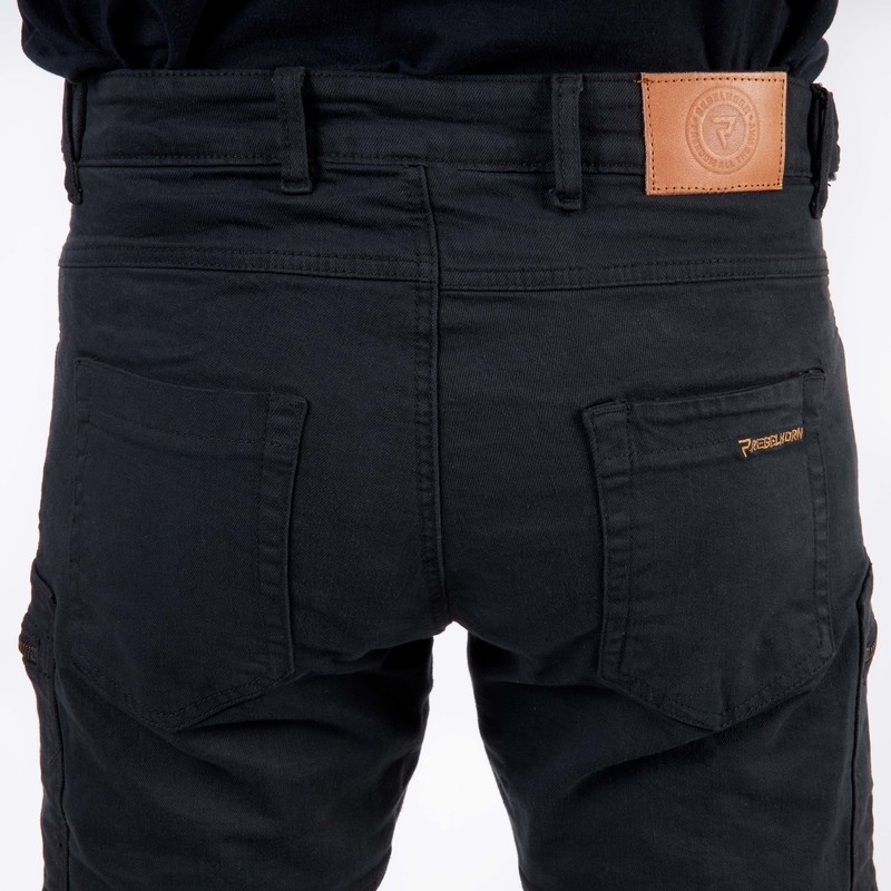 Rebelhorn Urban III Negro Vaqueros de moto