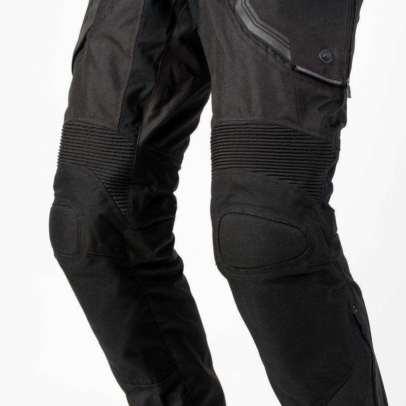 Pantalón de moto negro Rebelhorn Borg liquidación