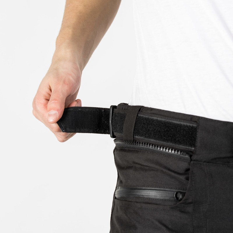 Pantalón de moto negro Rebelhorn Borg liquidación