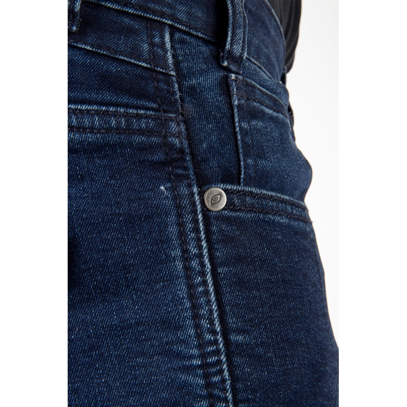 Vaqueros de moto Hornet II de color azul Ozone
