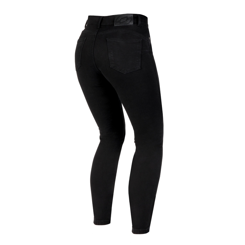 Vaqueros de moto Ozone Striker SF negros para mujer