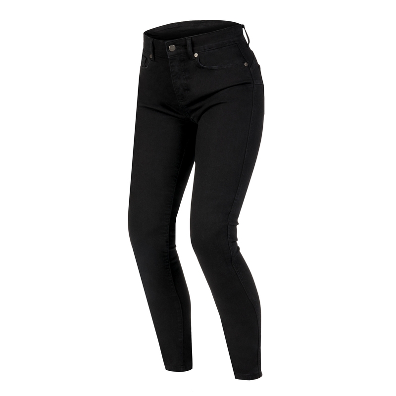 Vaqueros de moto Ozone Striker SF negros para mujer