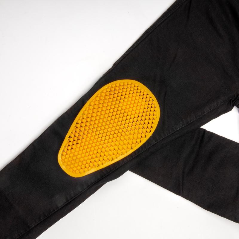 Vaqueros de moto Ozone Striker SF negros para mujer