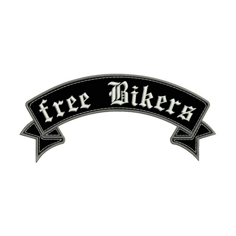 Top de cintas Patch Free Biker
