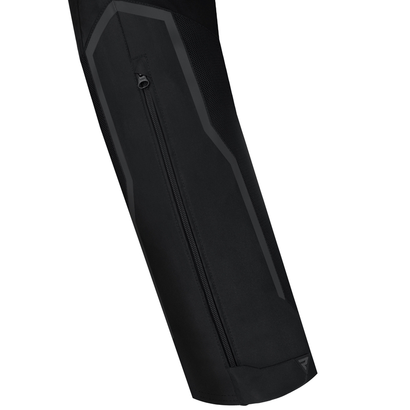 Moto kalhoty Rebelhorn Hiflow IV černé prodloužené