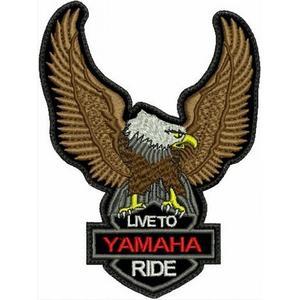 Eagle patch Live a Yamaha
