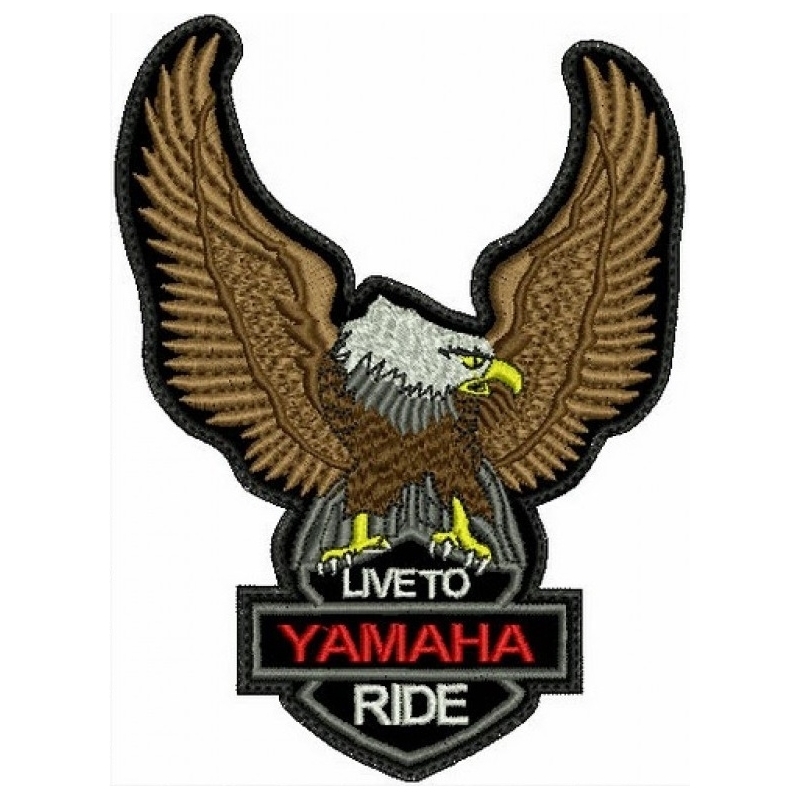Eagle patch Live a Yamaha