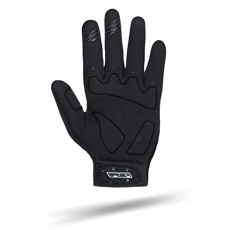 Guantes de moto para niños RSA MX EVO negro