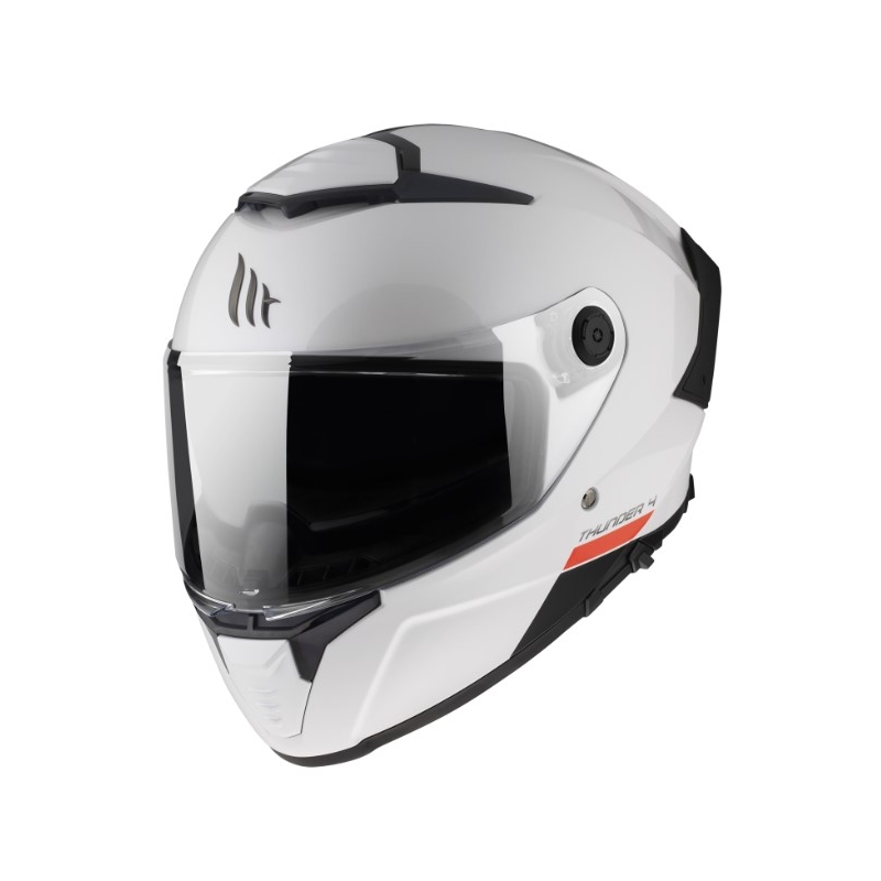 Casco integral de moto MT FF118SV Thunder 4 SV blanco perla