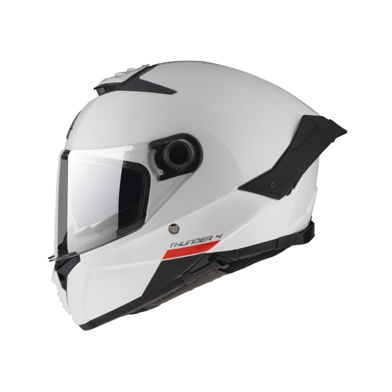 Casco integral de moto MT FF118SV Thunder 4 SV blanco perla