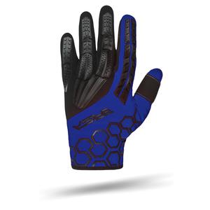 Guantes de moto para niño RSA MX EVO negro y azul